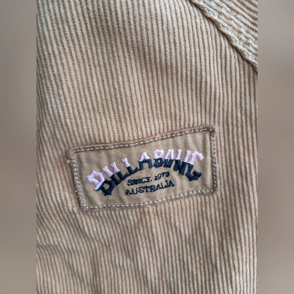 Billabong Women's Tan Corduroy Jacket_Small - Picture 4 of 10